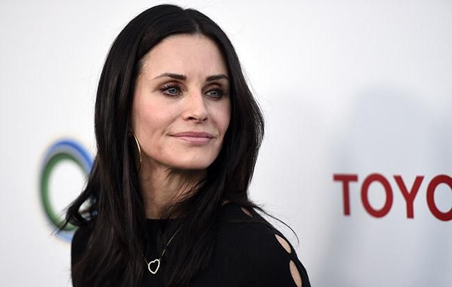 Courteney Cox en un evento
