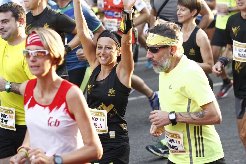 Las mejores imágenes de la Media Maratón de Valencia