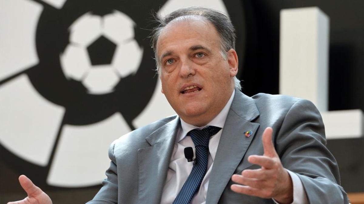 Javier Tebas, presidente de LaLiga