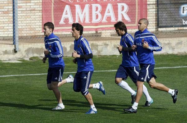 Entrenamiento del Real Zaragoza