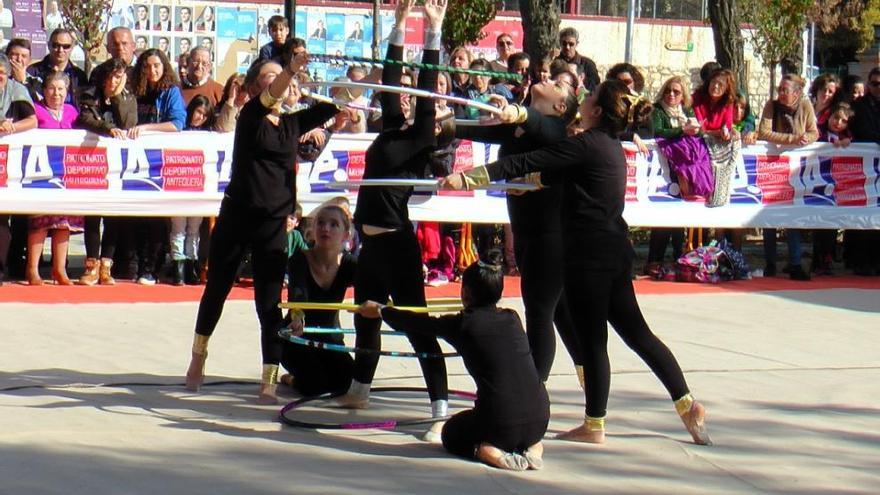 Escuela deportiva de gimnasia rítmica.