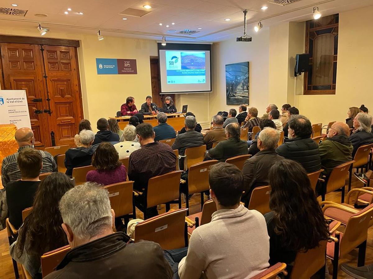 Los datos y las conclusiones del estudio se han dado a conocer públicamente en un acto celebrado en el Palau de Vivel de la Vall.