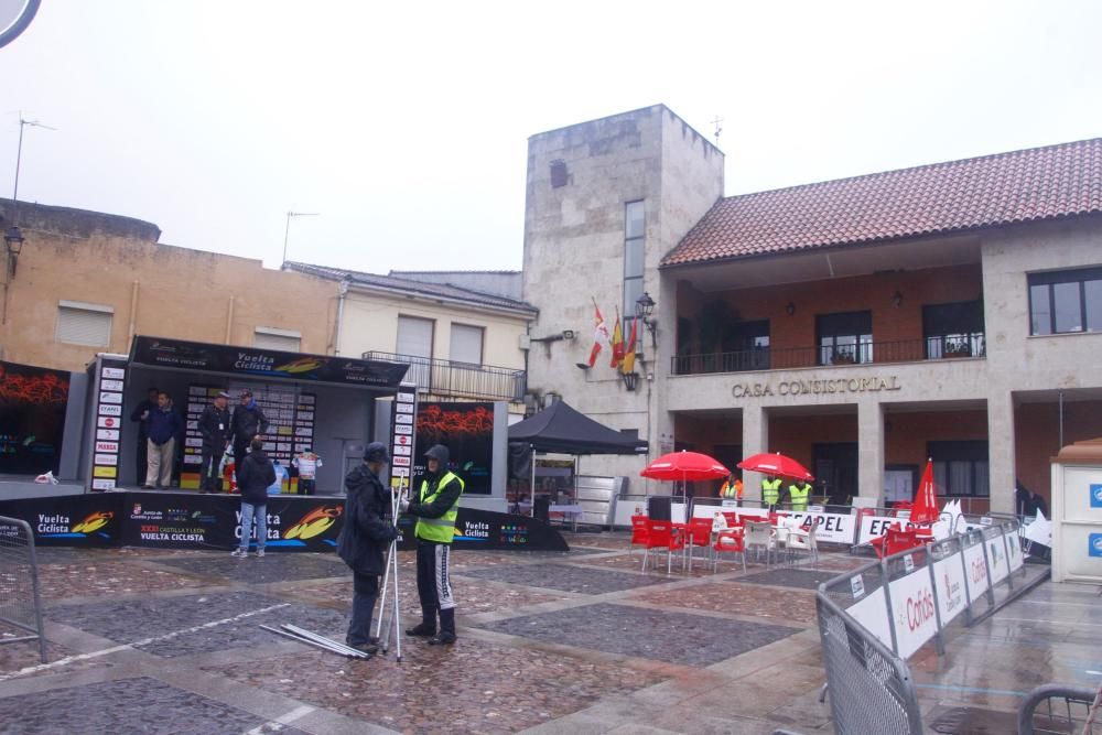 Vuelta Castilla y León. Salida de Alcañices