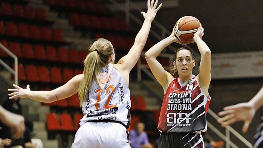 Vane González, en un partit d&#039;aquesta temporada.