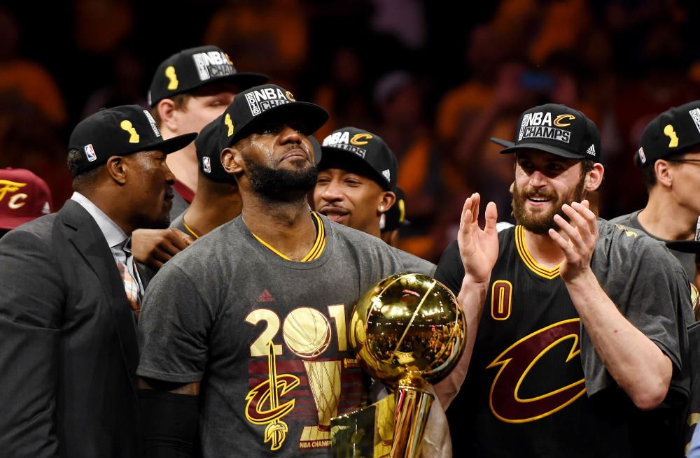 Los Cavaliers, campeones de la NBA