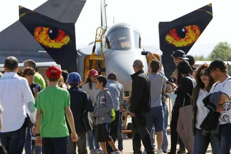 Jornada de puertas abiertas en la Base Aérea de Zaragoza