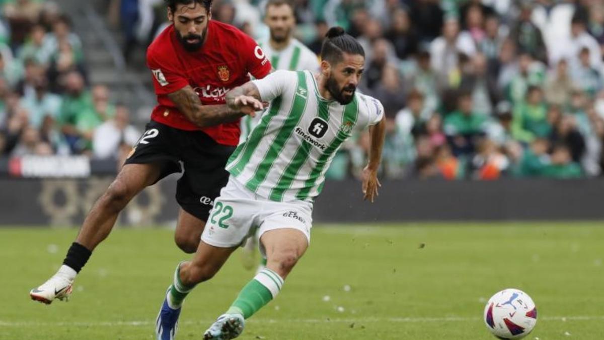 Isco en el pasado partido contra el Mallorca