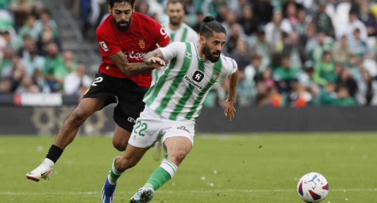 Isco en el pasado partido contra el Mallorca