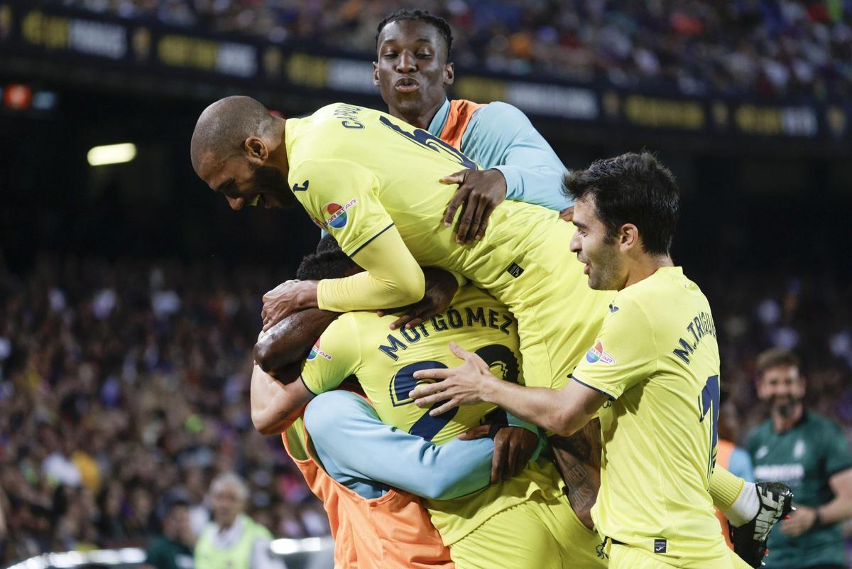 El Villarreal ganó por última vez en el Camp Nou ante el Barcelona en 2022.