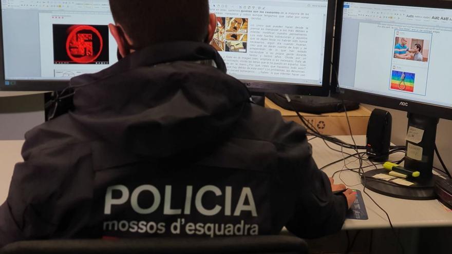 Un agent dels Mossos especialitzat en ciberdelinqüència  | MOSSOS D’ESQUADRA