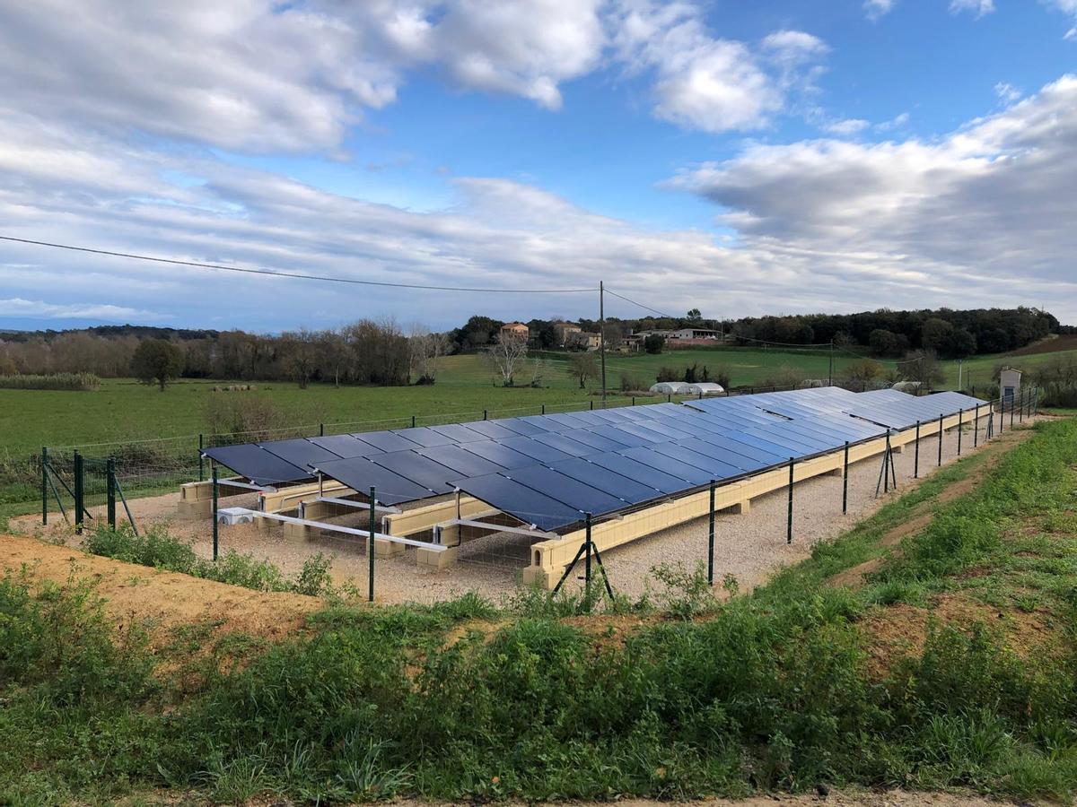 La instal·lació de la Fundació Mas Casadevall