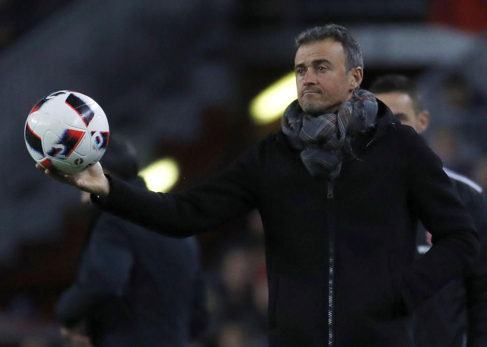 La trayectoria de Luis Enrique como entrenador