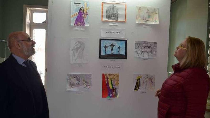 Dibujos premiados y expuestos en Casa Solita.