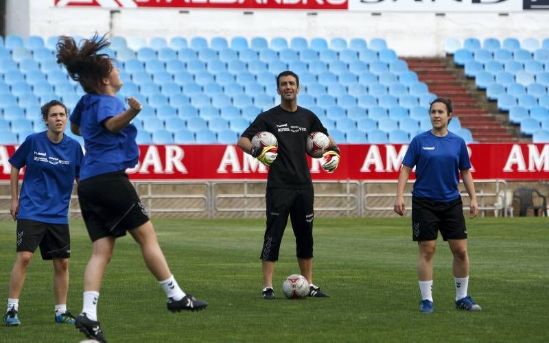 Fotogalería: Entrenamiento del Prainsa Zaragoza en La Romareda