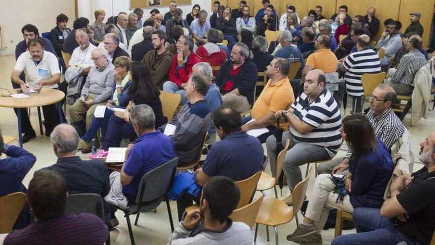 Encuentro del Banquete de Conxo, ayer, en Santiago.