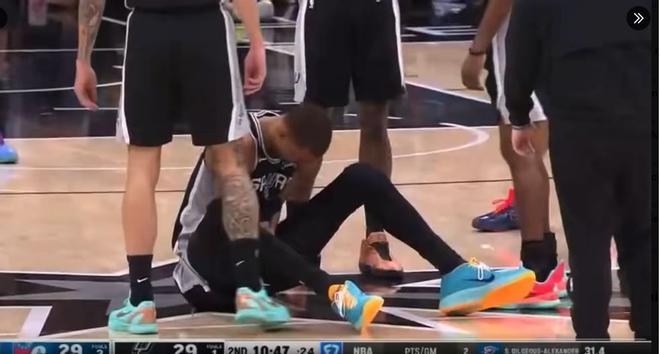 Alerta en los Spurs: preocupa Wembanyama