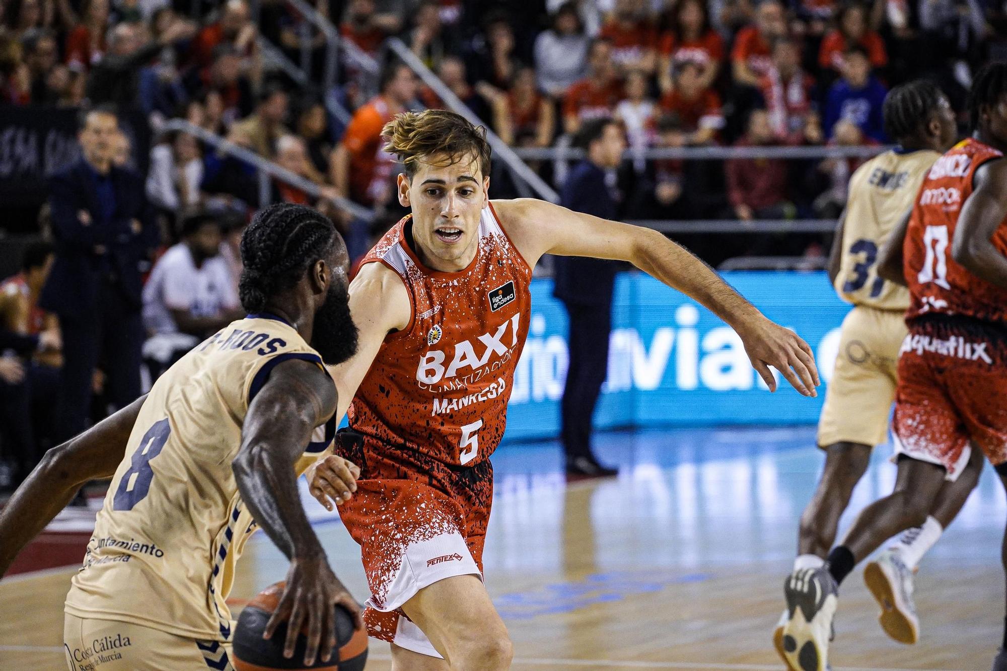 Les millors imatges del Baxi Manresa - UCAM Murcia