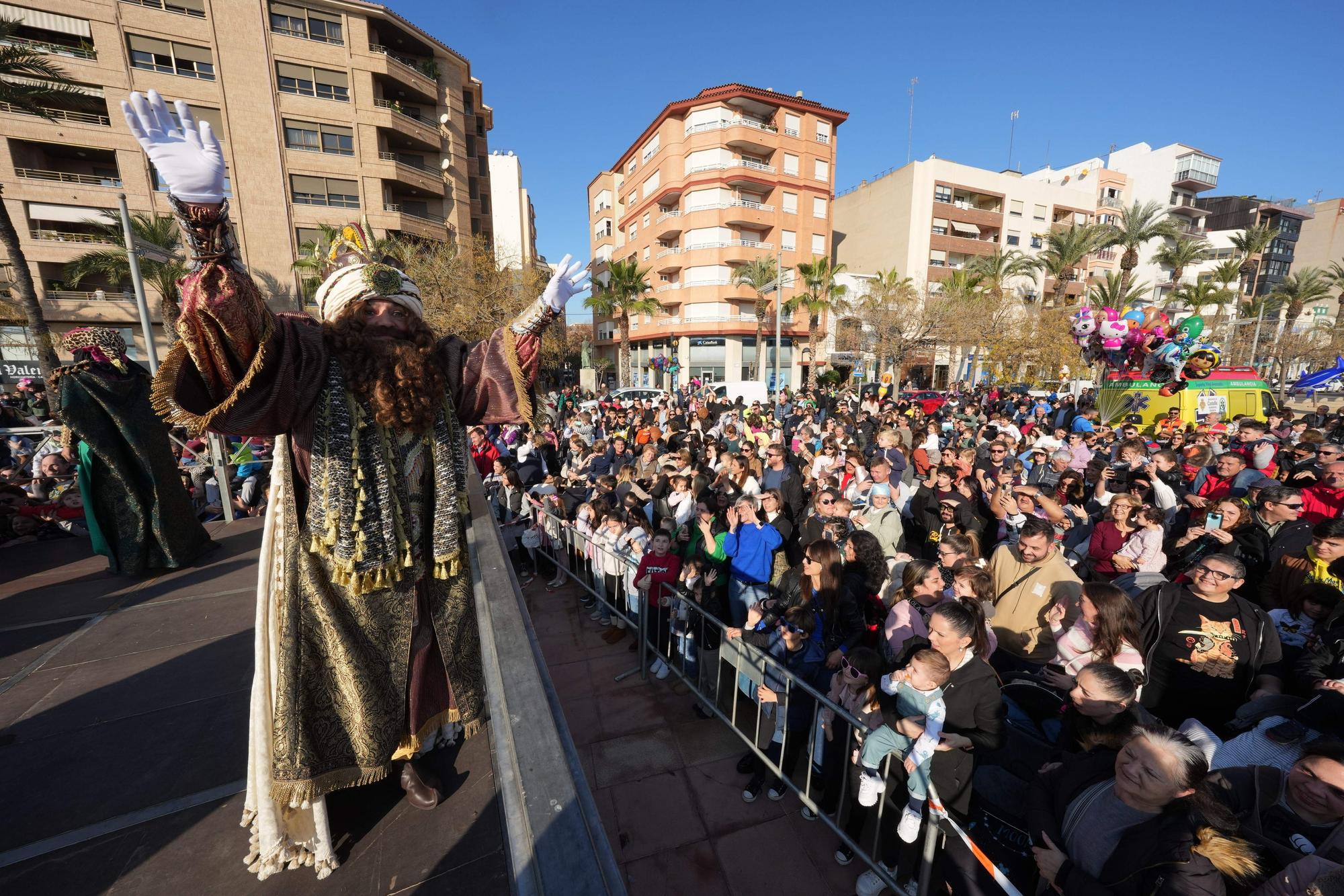 Las mejores imágenes de la llegada de los Reyes Magos a Castellón