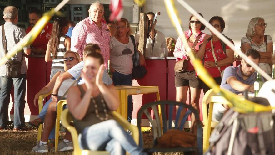 Ambiente en una pasada edición de las fiestas de San Cristóbal