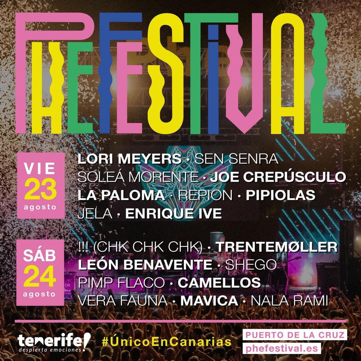 PHE Festival 2024 poster.