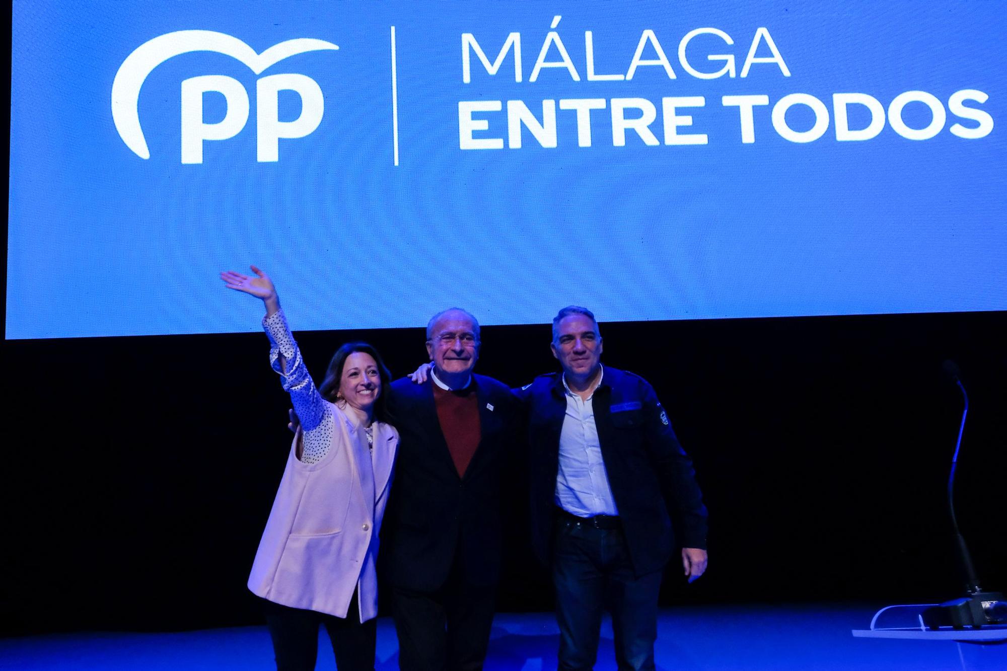 El PP inicia la precampaña para las elecciones municipales en Málaga capital