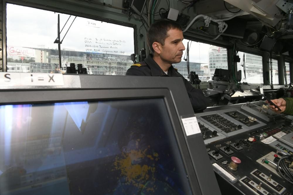 Simulacro ''de película'' en el puerto de A Coruña