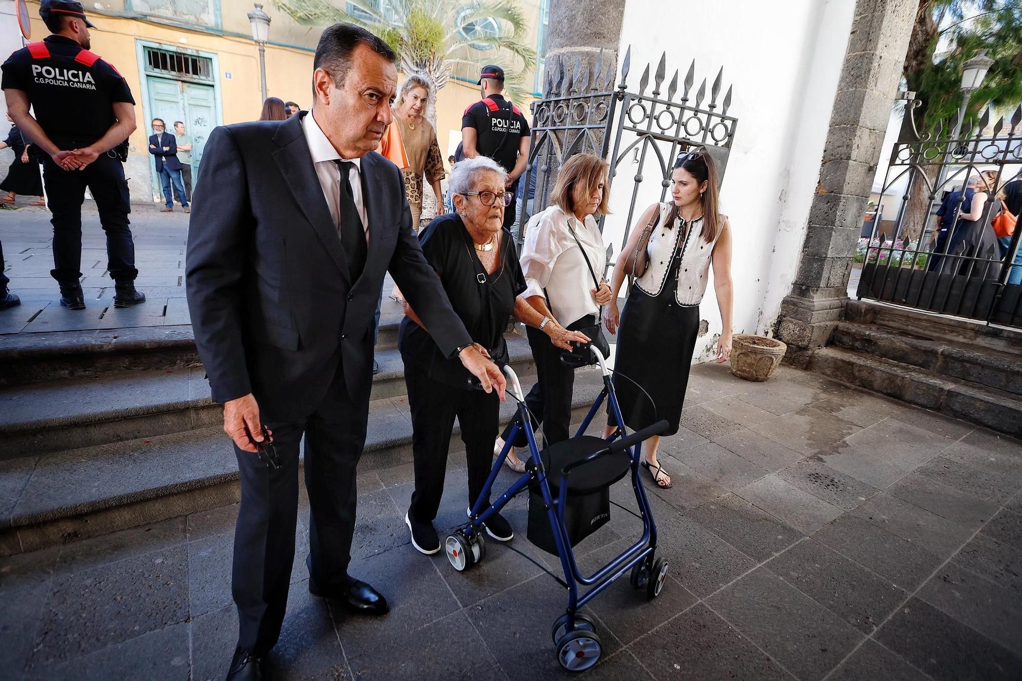 Funeral en memoria del expresidente Manuel Hermoso