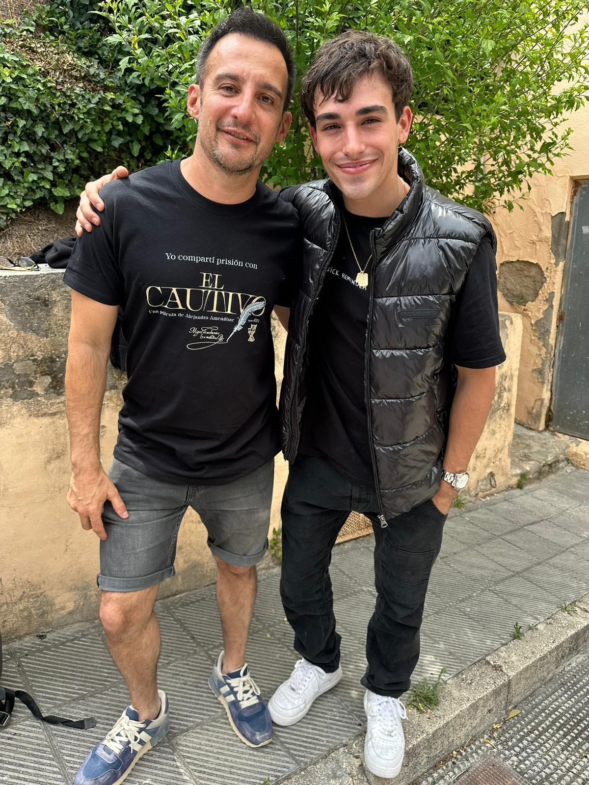 Alejandro Amenábar y Alex Mandon.