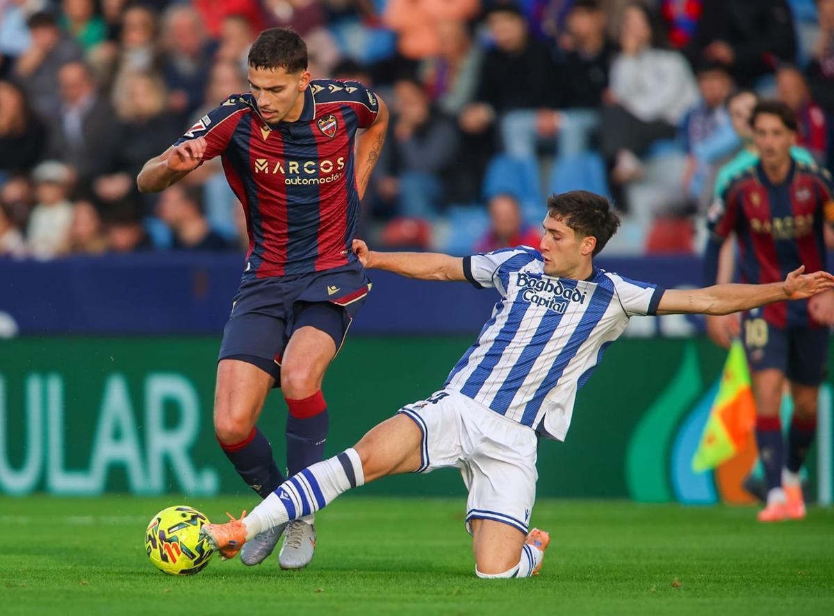 Levante-Real Sociedad, en imágenes