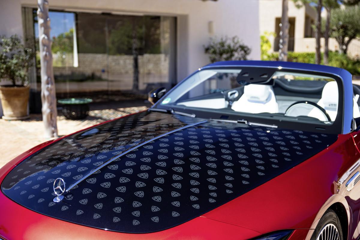 Capó del Mercedes-Maybach SL 680 Monogram Series
