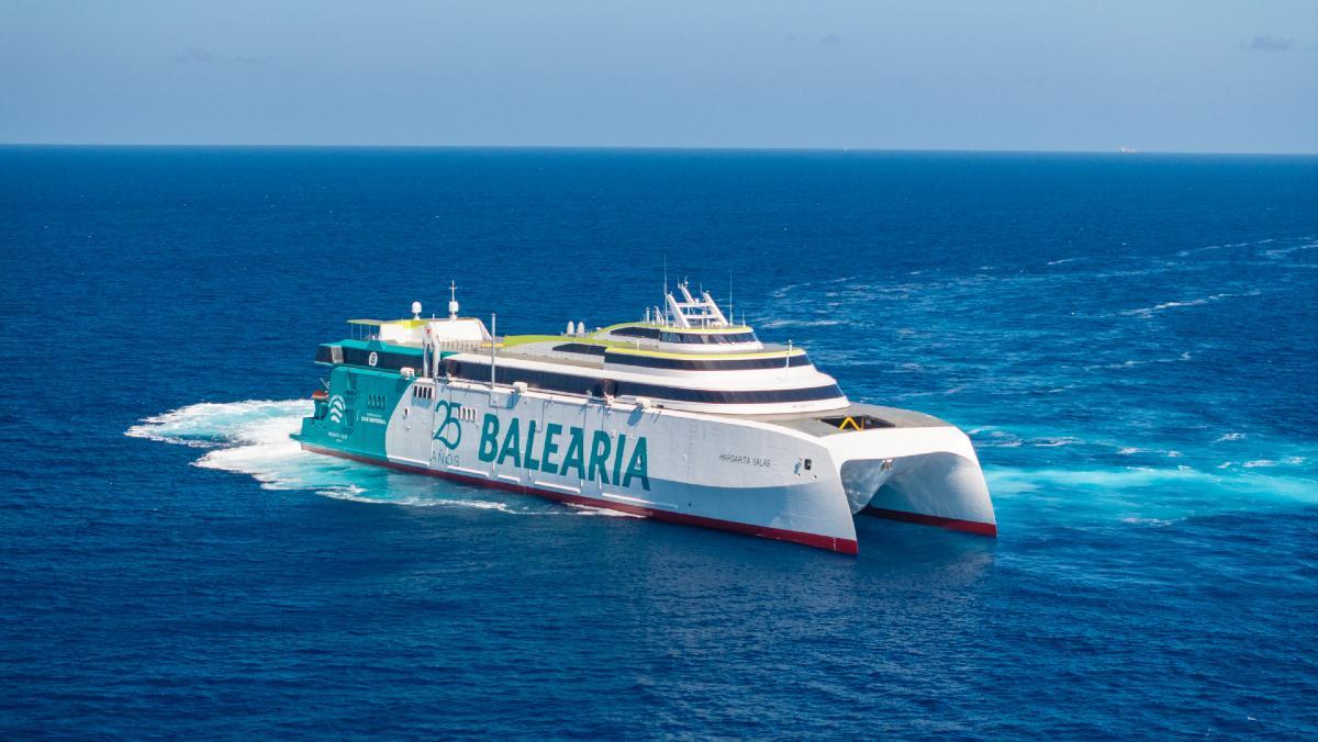 Margarita Salas, el nuevo 'fast ferry' de Baleària.