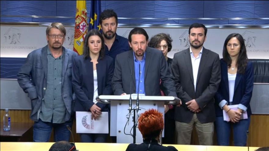 Vídeo / Podemos inicia una moción de censura contra Rajoy