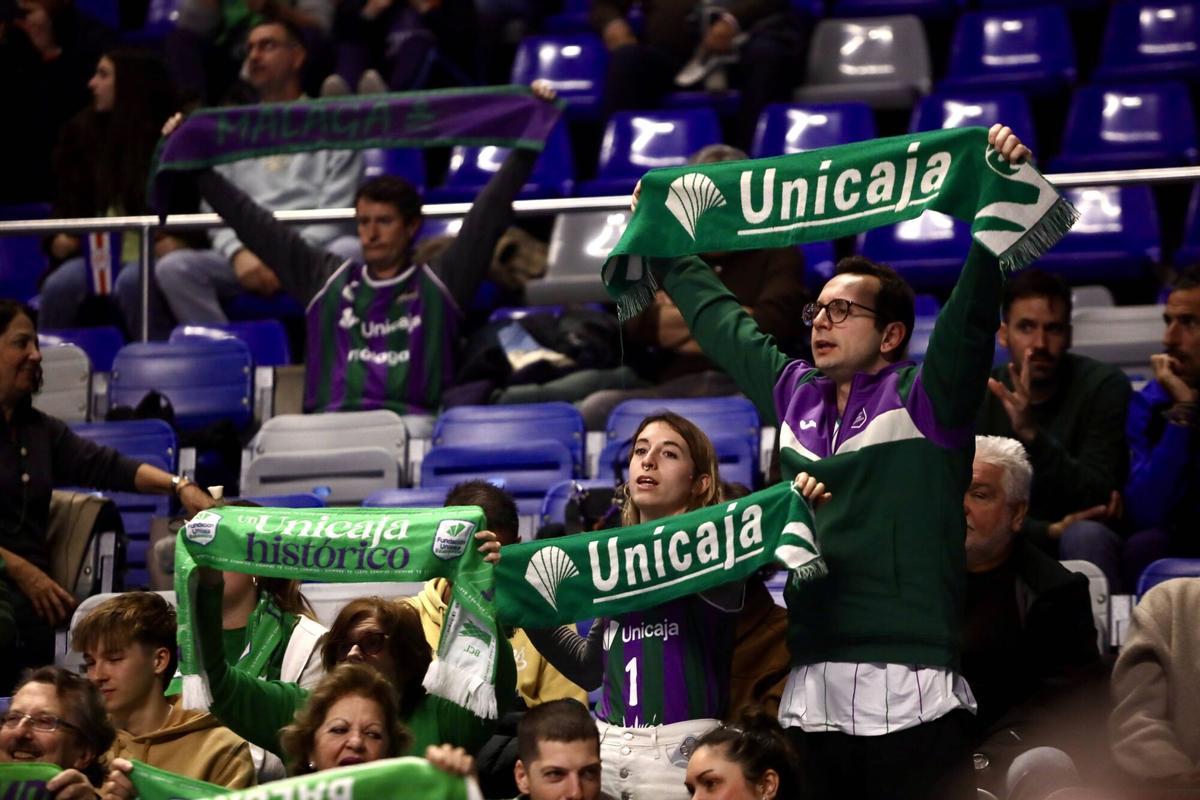 Imágenes del partido de la BCL entre el Unicaja y el Würzburg
