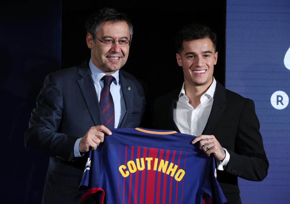 Presentació de Phillippe Coutinho