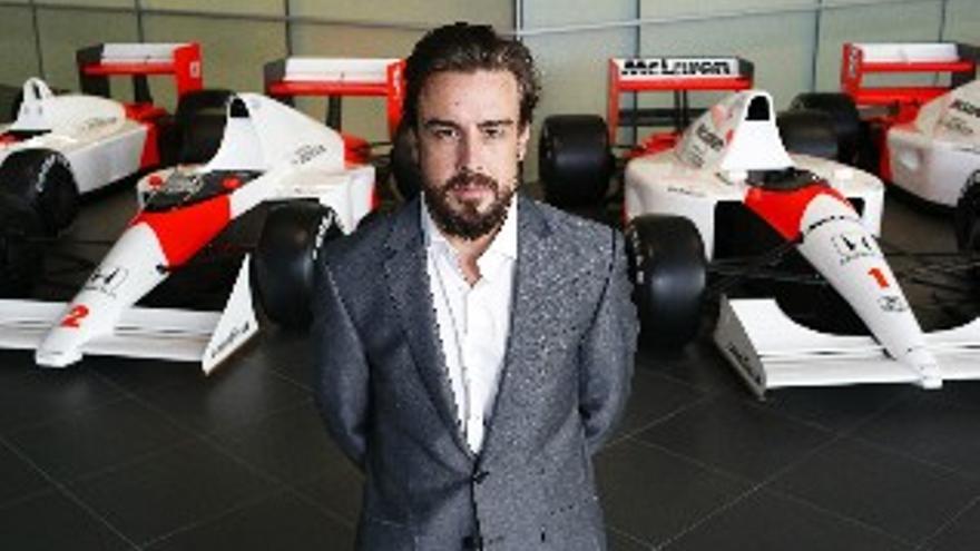 Fernando Alonso ya está de vuelta el McLaren