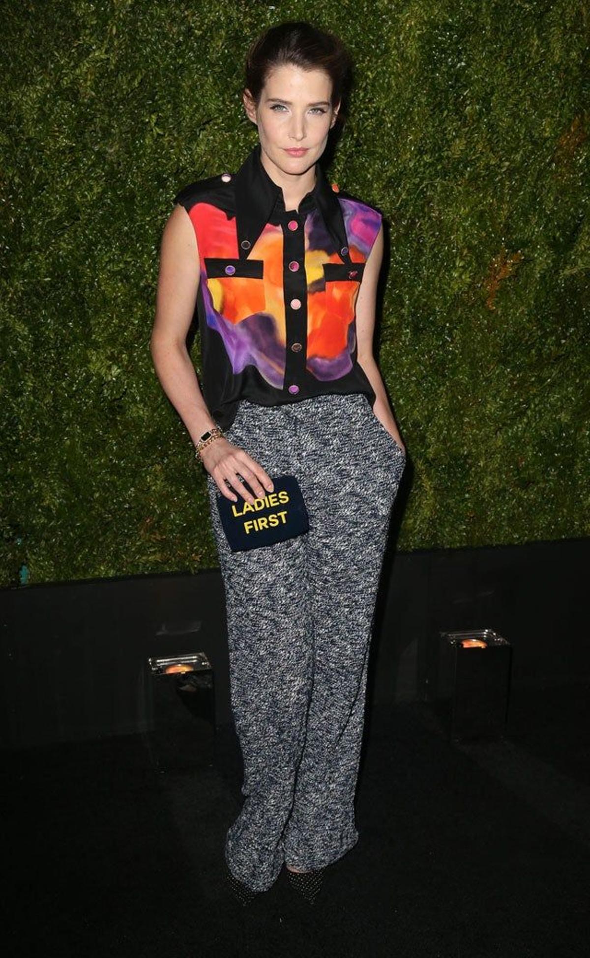 Cobbie Smulders en la décima edición de la Cena de los Artistas de Chanel