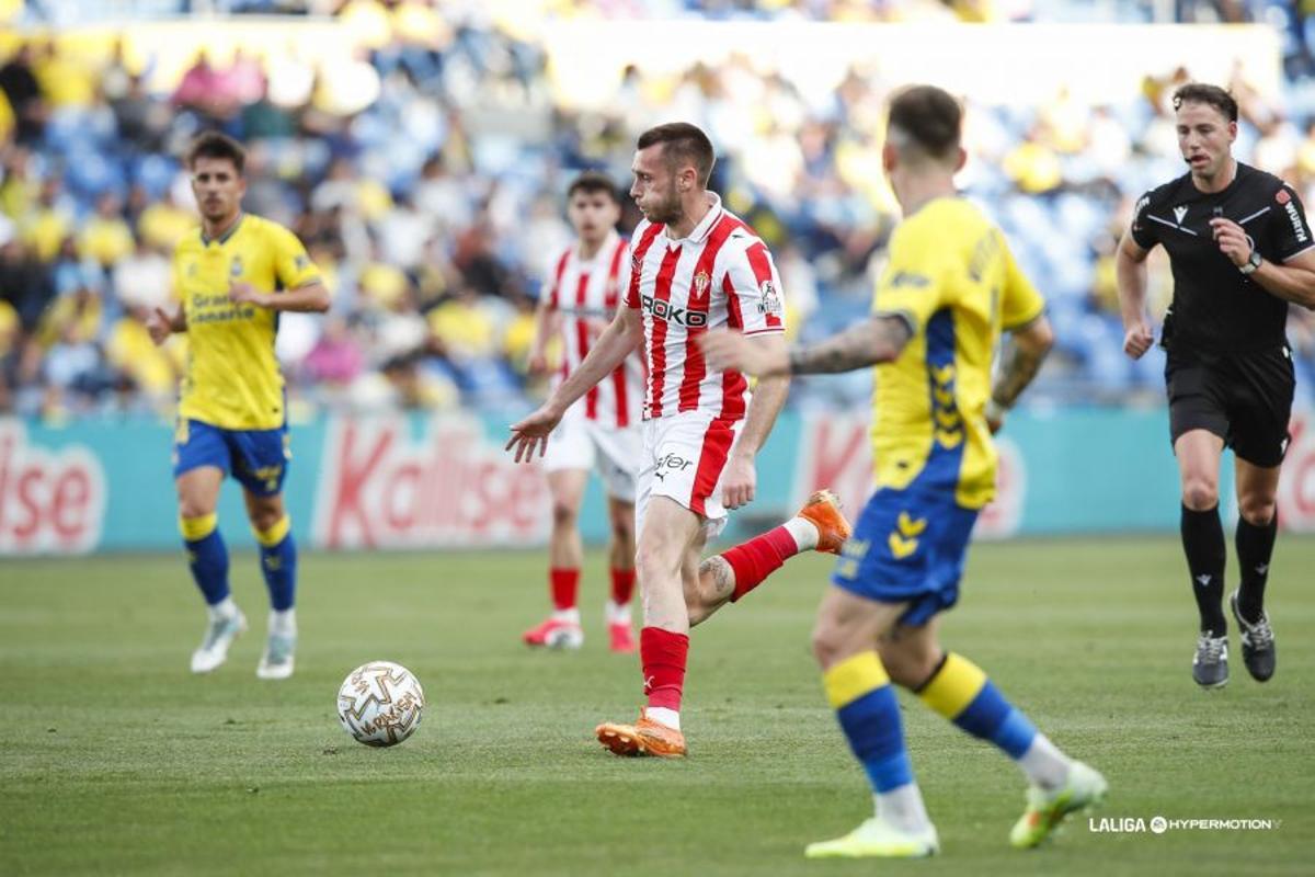 Así fue el partido entre el Sporting y Las Palmas