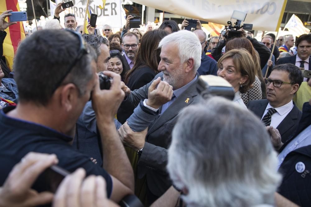 Arribada de Jami Matamala a Girona