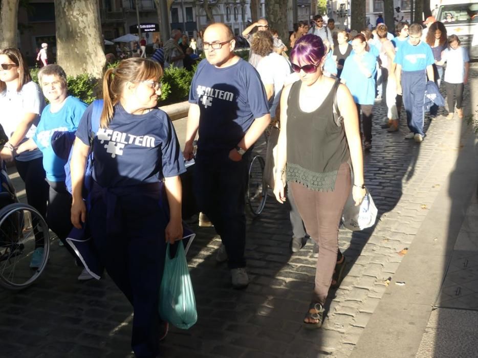 La flama dels Special Olympics arriba a Figueres