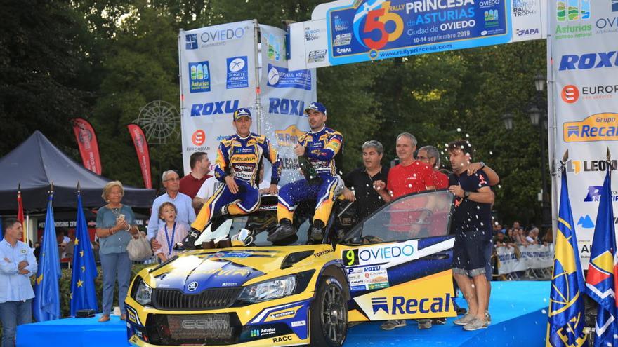 Cohete, en la pasada edición del rally Princesa