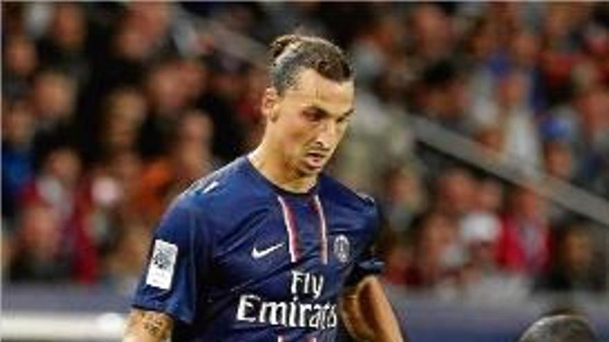 Ibrahimovic és la gran referència ofensiva del PSG.