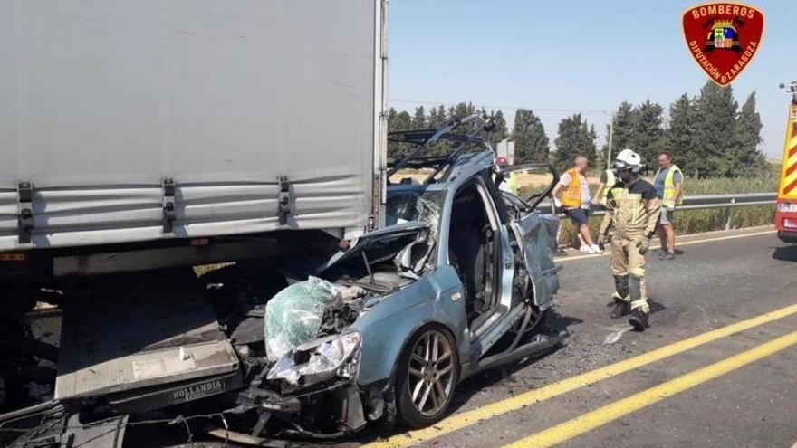 El verano se salda con nueve fallecidos en las carreteras aragonesas