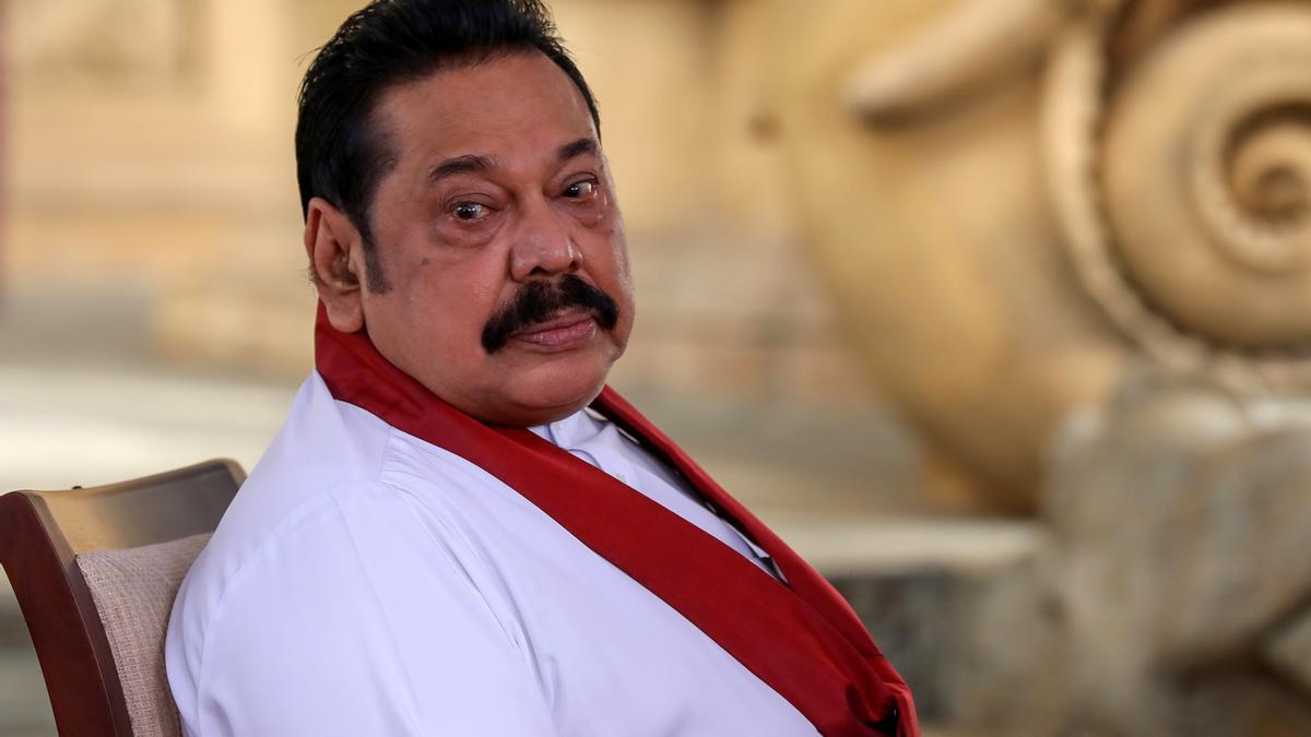 Mahinda Rajapaksa.