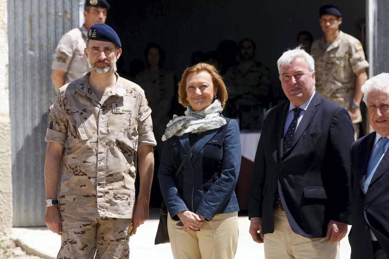 Felipe VI en Centro Nacional de Adiestramiento San Gregorio