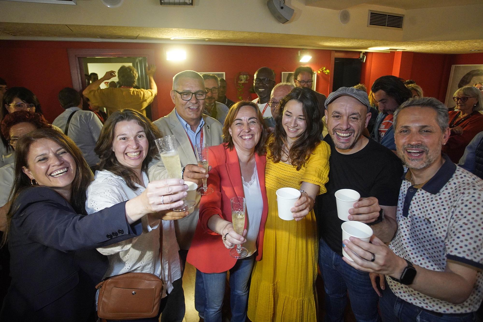 Victòria de Sílvia Paneque (PSC) a les eleccions municipals de Girona