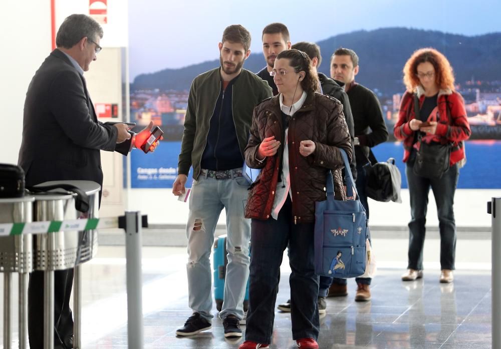 Vigo, partida o destino de un cuarto de los viajeros del Eje Atlántico