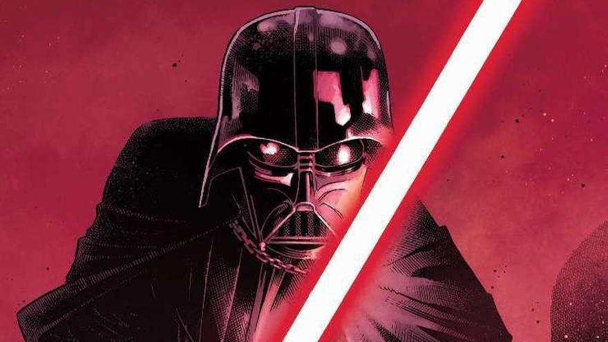 Imagen del primer número del cómic &quot;Darth Vader&quot;.
