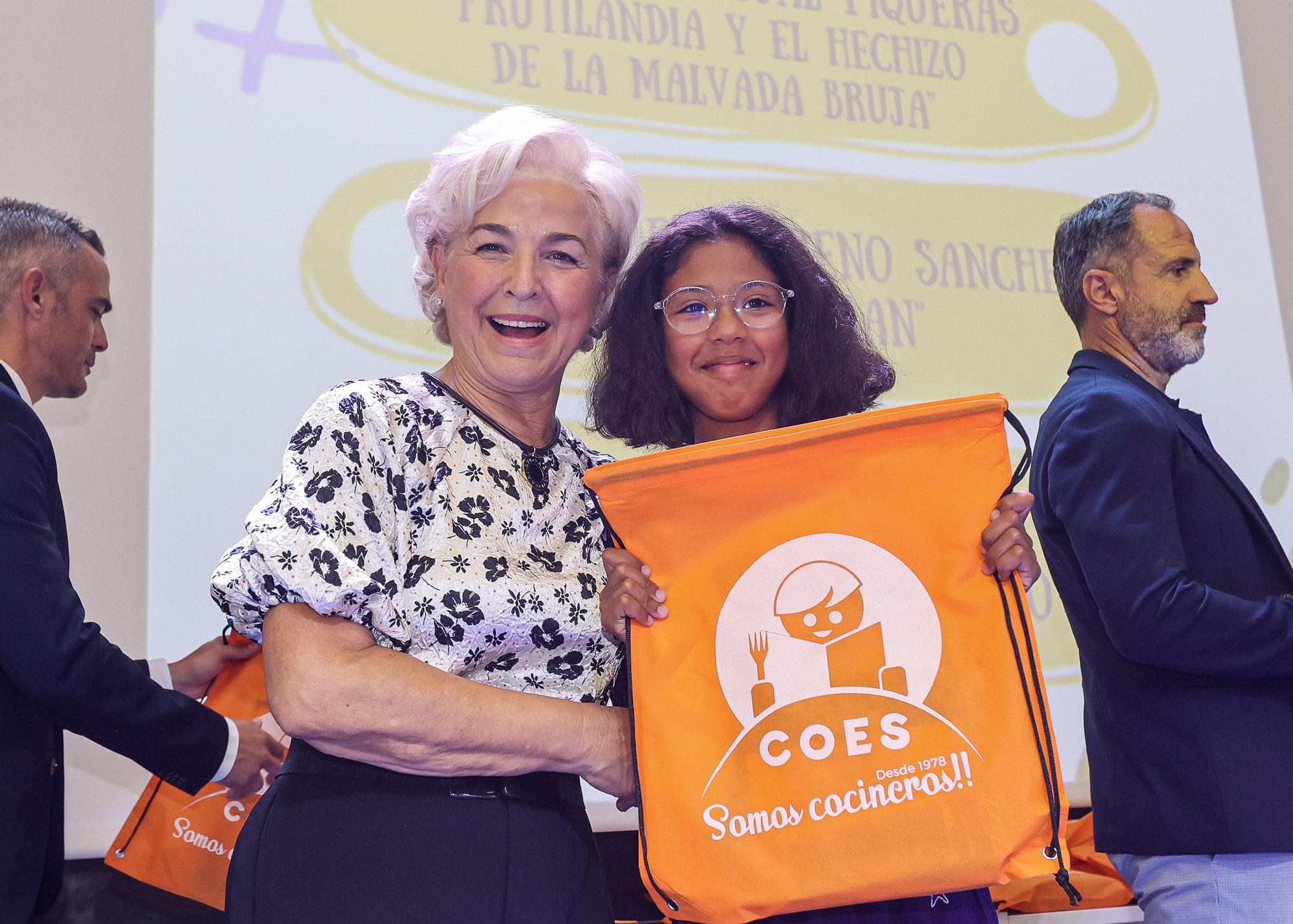 Gala del certamen literario organizado por Coes