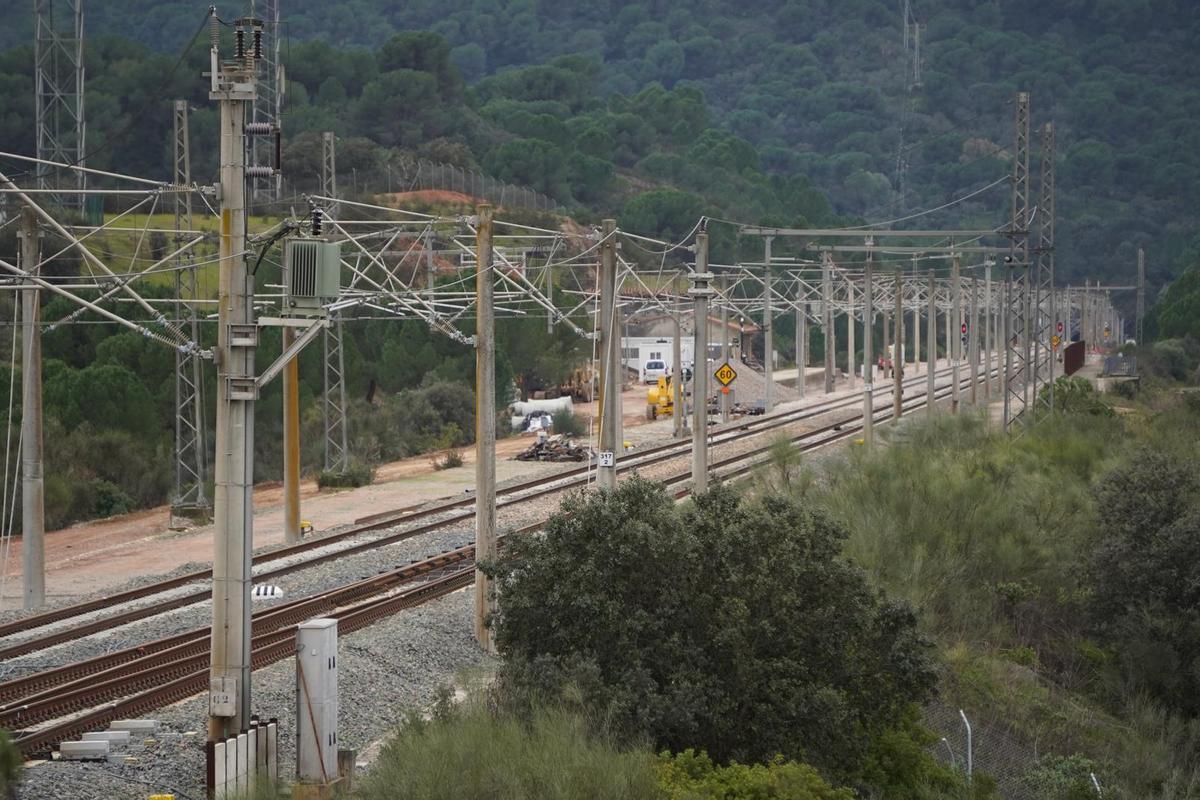 Tramo de Adamuz, arreglado para reanudar la alta velocidad entre Córdoba y Madrid.