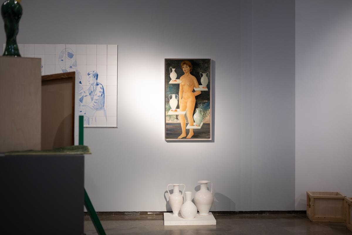 Una de las salas de la exposición.